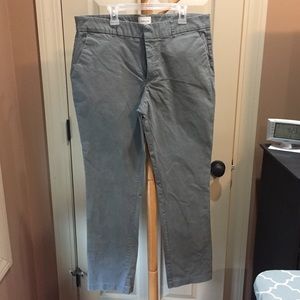 Grey khaki pants